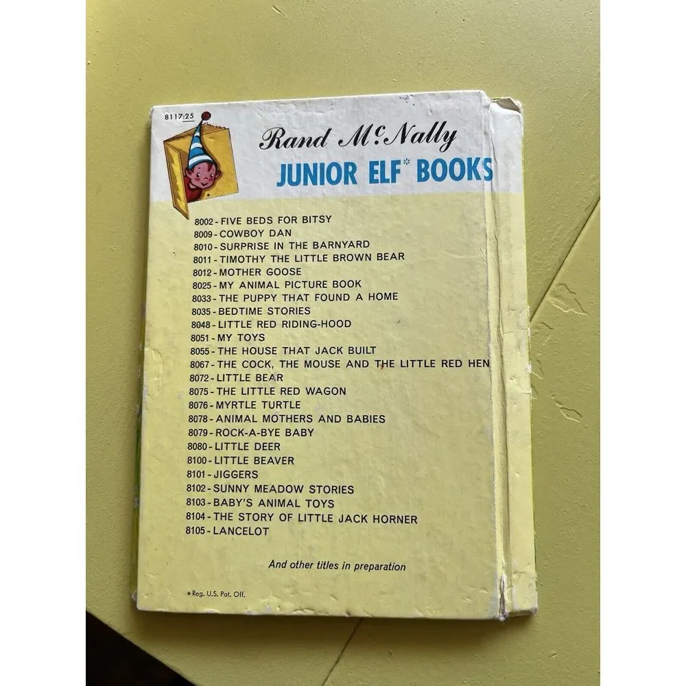 Vintage  Little Boy Blues Horn Book‎